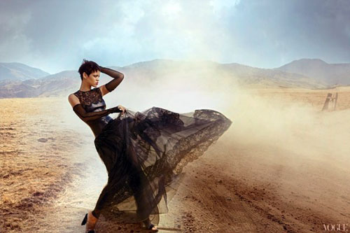 Rihanna su Vogue, ecco lo shooting fotografico