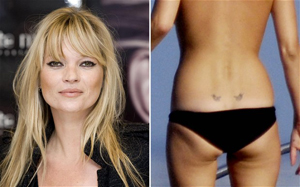 Il tatuaggio di Kate Moss fa il giro della rete
