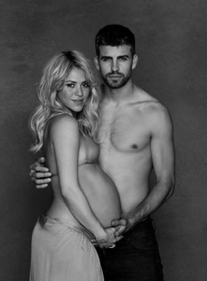 Shakira e la foto del pancione 
