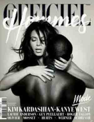 Kim Kardashian e Kanye West, foto senza veli per L'Officiel