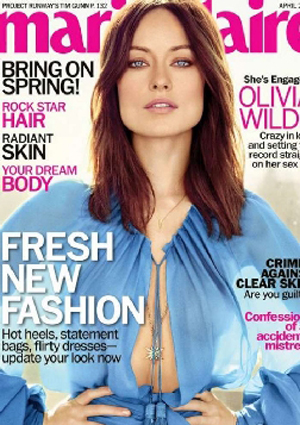 Olivia Wilde, su Marie Claire foto per il fidanzato