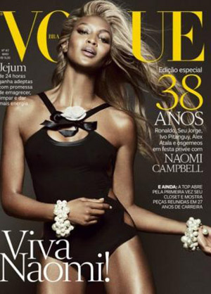 Naomi ritorna con le foto su Vogue