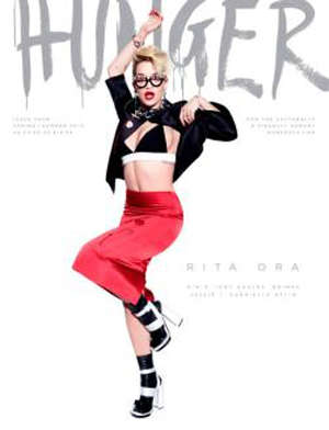 Rita Ora: immagine su The Hunger