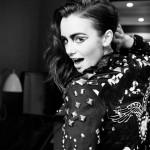 lily collins vogue