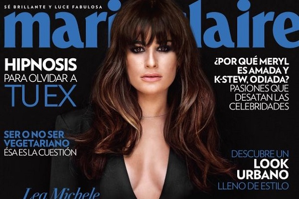 Lea Michele, servizio fotografico su Marie Claire Mexico