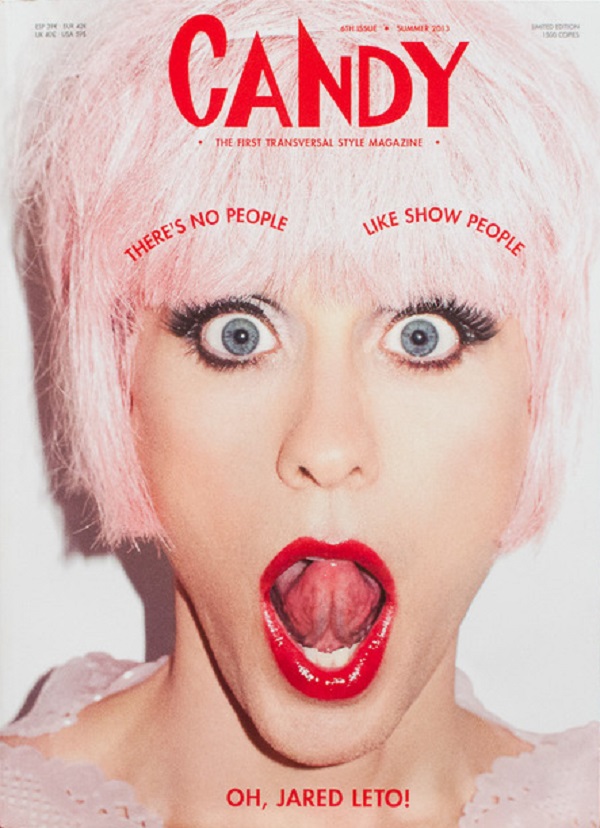 Jared Leto travestito da donna per Terry Richardson