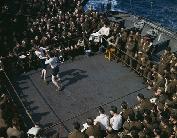Le foto di Robert Capa a colori
