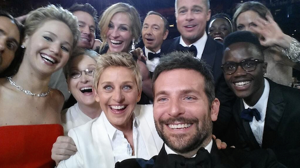 La foto più retwittata degli Oscar 2014 e di sempre