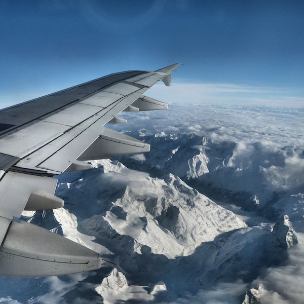 5 spettacolari foto scattate dal finestrino dell'aereo