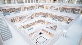 Foto della Biblioteca civica di Stoccarda