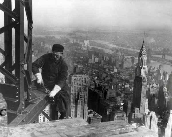 Le 5 più incredibili foto dell'Empire State Bulding in costruzione