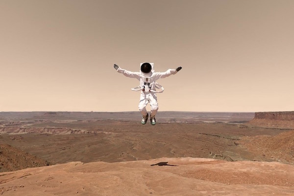5 incredibili foto che mostrano Marte visitata da turisti