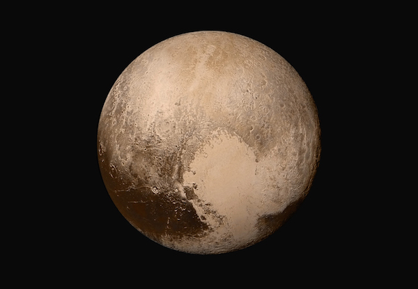 Foto di Plutone inviata dalla sonda New Horizons