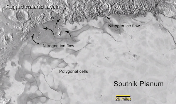 Foto di Plutone inviata dalla sonda New Horizons