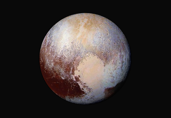 Foto di Plutone inviata dalla sonda New Horizons