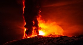 Foto eruzione Etna 3 dicembre 2015