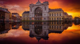Foto di Budapest al sorgere del sole