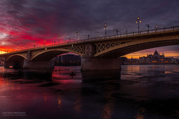 Foto di Budapest al sorgere del sole