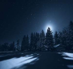 Foto cielo notturno