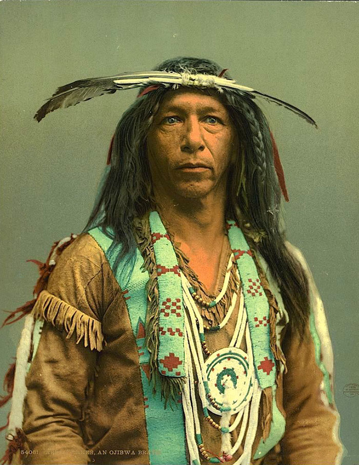 Foto nativi americani a colori