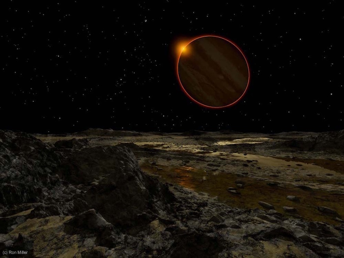 Foto alba sistema solare