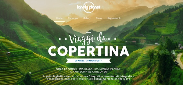 Viaggi da copertina, il concorso di Lonely Planet Italia