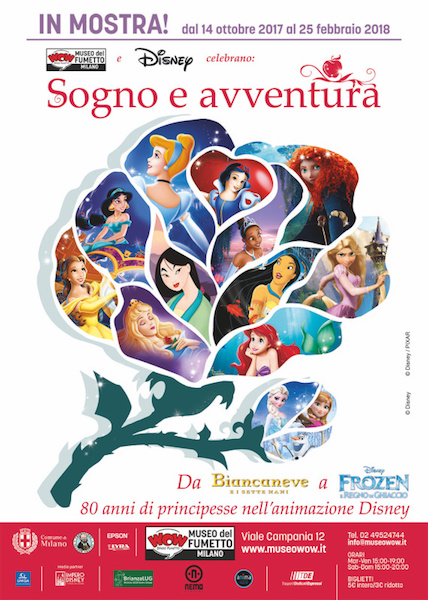 mostra principesse, disney