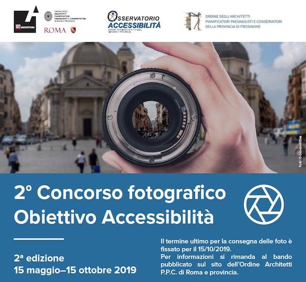 Obiettivo accessibilità, al via la seconda edizione del concorso fotografico 