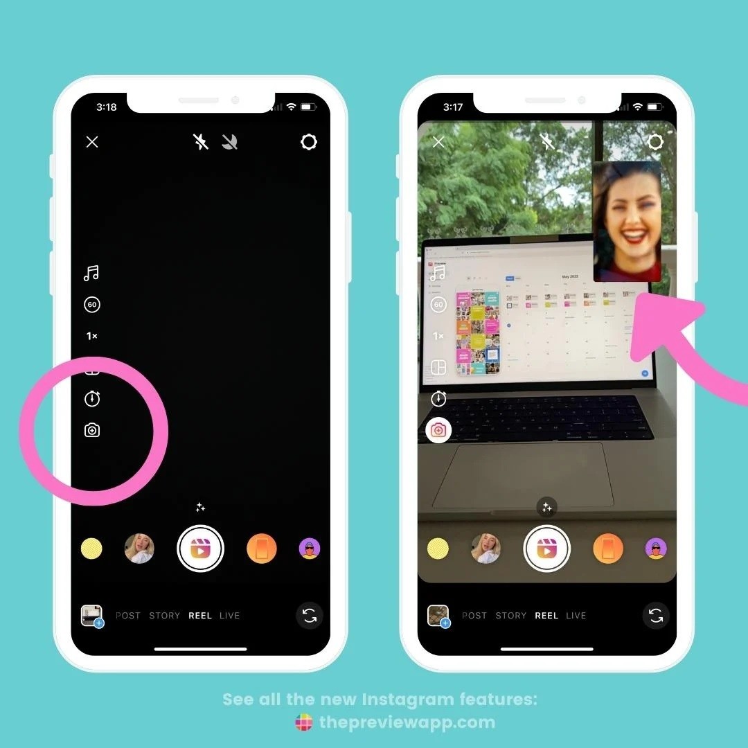 Instagram si ispira a BeReal per la dual camera